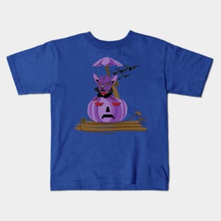 Pumpkin Dracula Kids T-Shirt